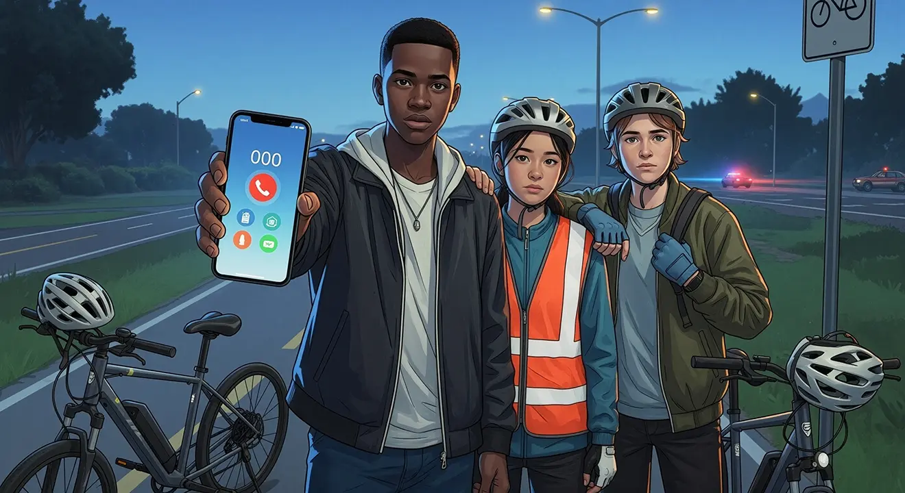 Emergency Help module poster artwork
