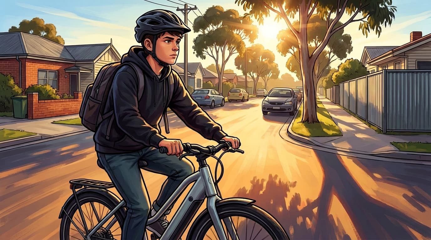 Riding an E-Bike With Headphones: A NSW Teen's Guide